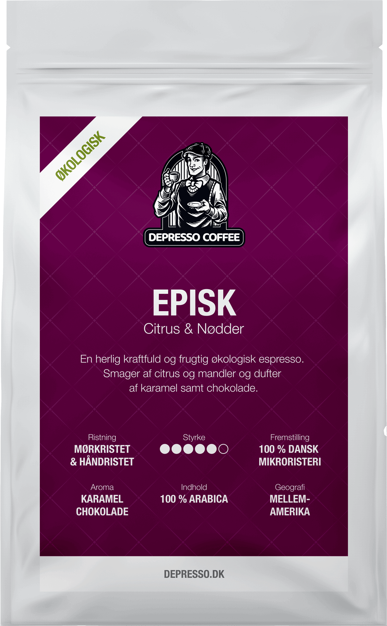 Depresso Coffee Episk Citrus & Nødder