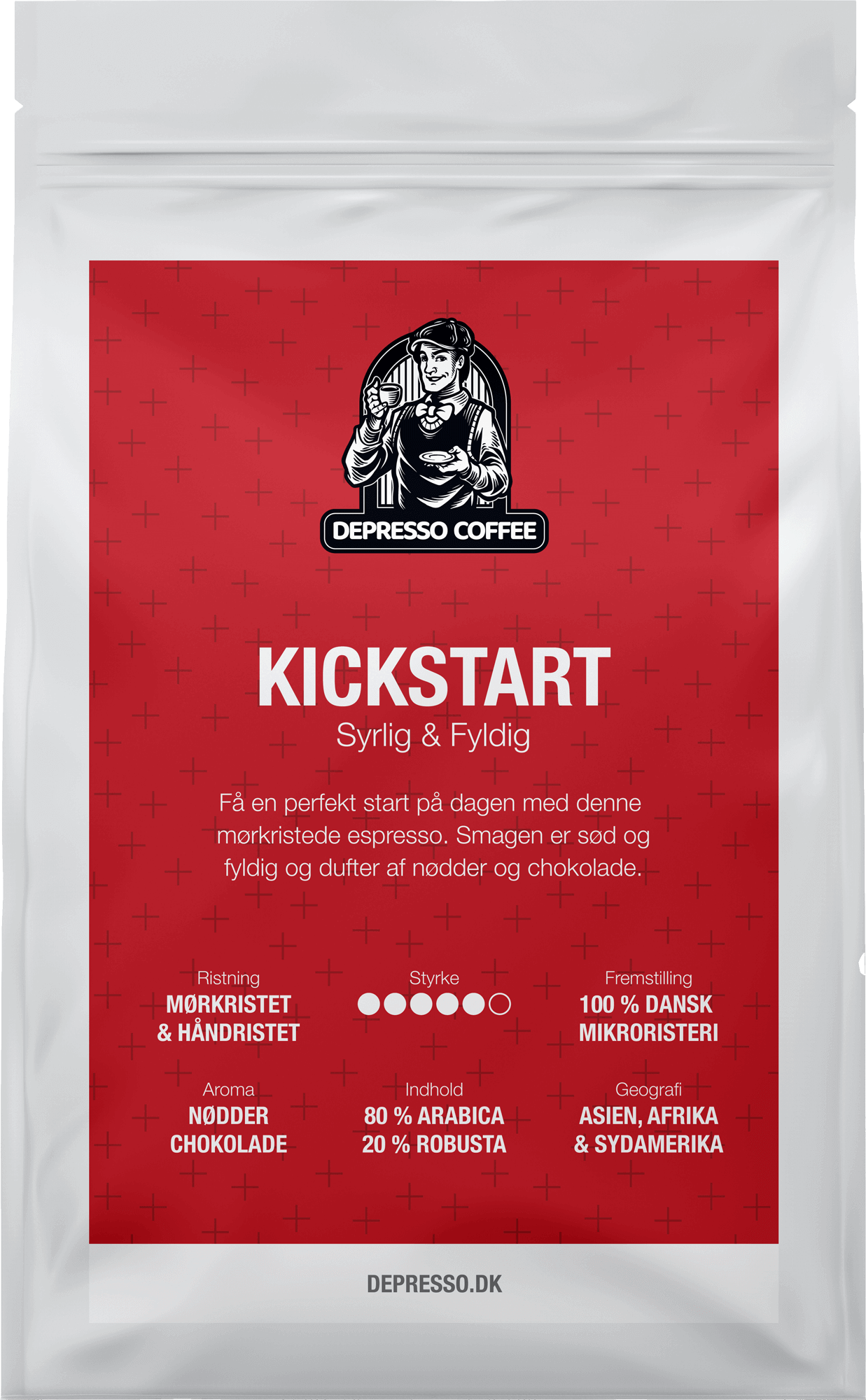 Depresso Coffee Kickstart Syrlig & Fyldig