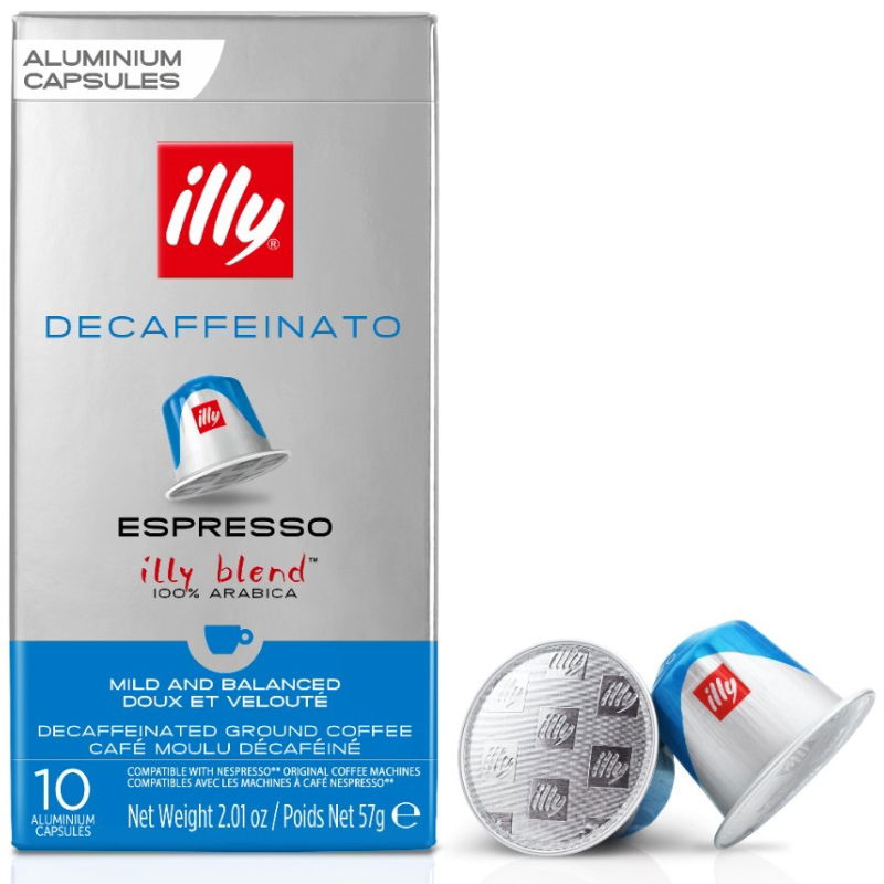 Illy Nespresso Decaf Koffeinfri