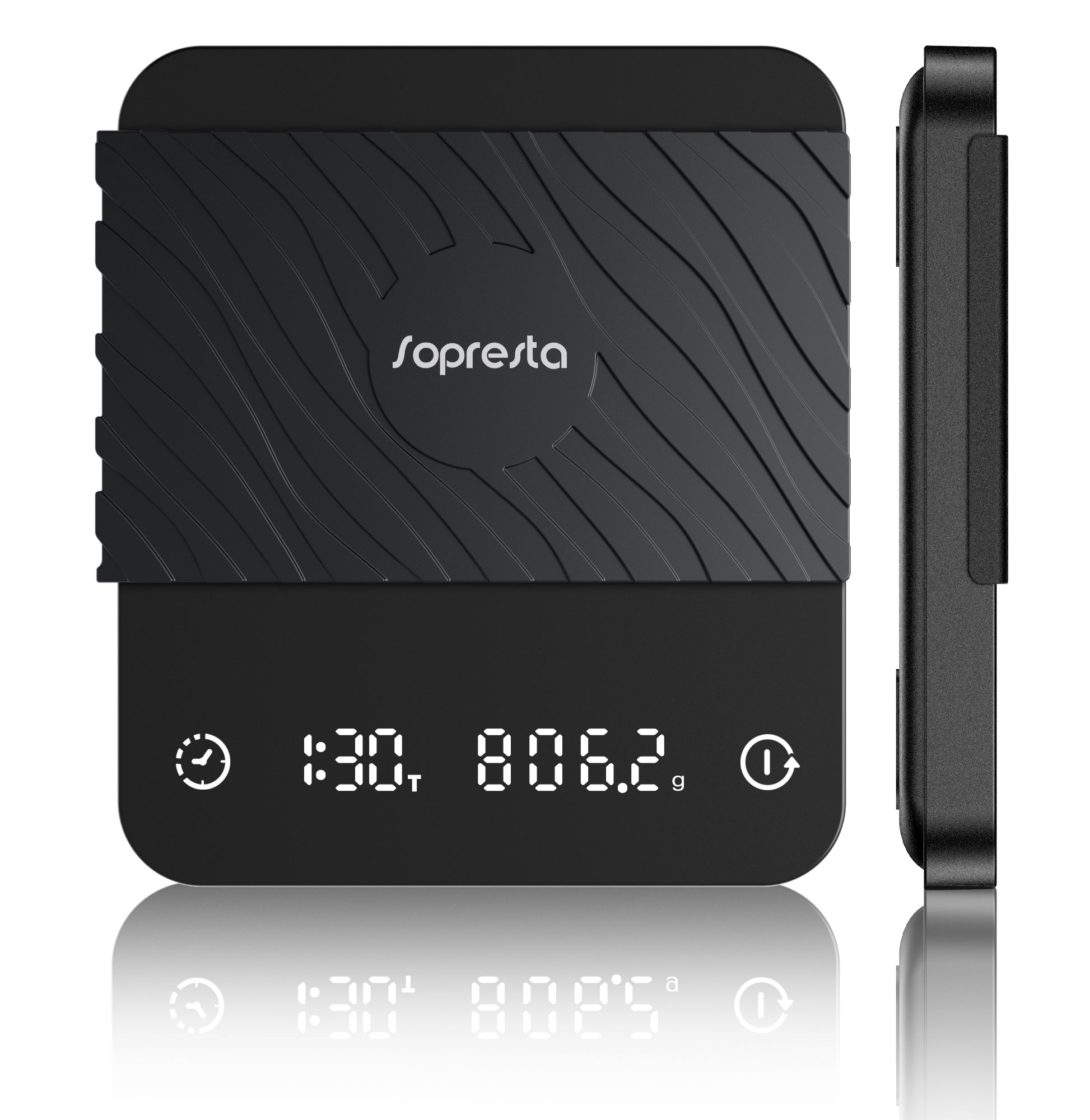 Sopresta Premium Kaffevægt - SCS-001 - Sort